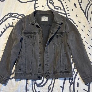 Gray Denim Jean Jacket